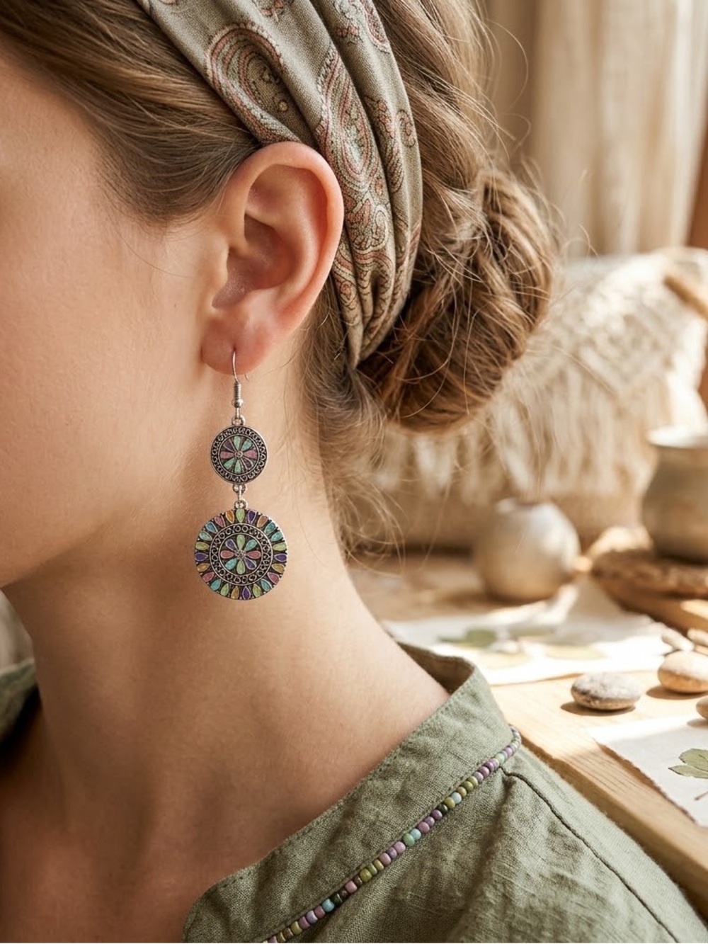 NEW women‘s Vintage Boho Drop earrings